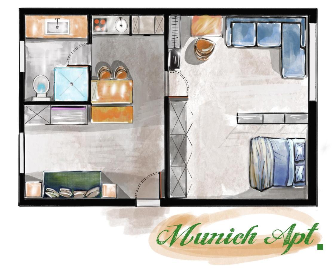 Mozart Apartment Muenchen Luaran gambar